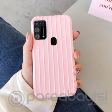 Ally Samsung Galaxy M31 Trunk Lines ince Soft Silikon Kılıf