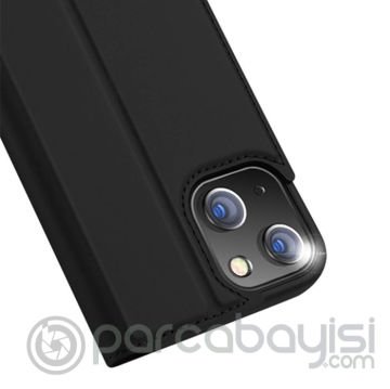 Dux Ducis iPhone 14-13 6.1inç Kılıf Kapaklı Flip Cover Kılıf SkinPro Series