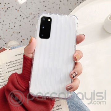 Ally Samsung Galaxy S20 Trunk Lines ince Soft Silikon Kılıf