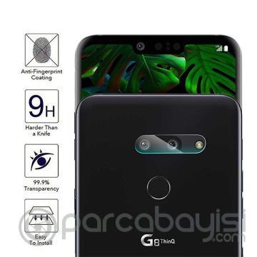 Lg G8 Thinq Yüksek Çözünürlüklü Kamera Lens Koruma Camı