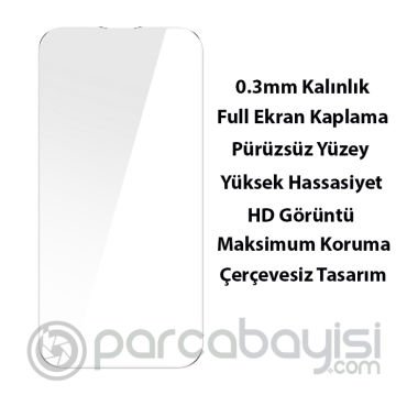 Baseus Liquid Silica Gel iPhone 14 Plus 6.7 Magsafe Silikon Kılıf + Tempered Ekran Koruyucu Set