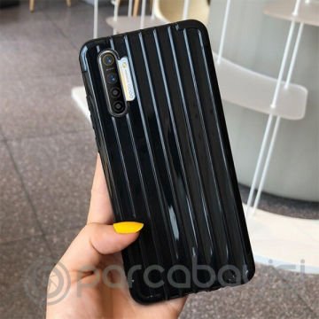 Ally Oppo Realme 5İ Trunk Lines ince Soft Silikon Kılıf