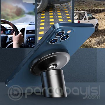 BASEUS Magnetic İPhone İçin Mıknatıslı Cep Telefonu Araç Tutucu