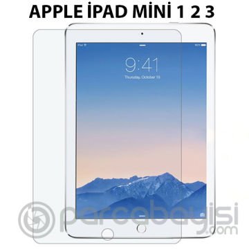 Ally Apple İPad Mini 3-2-1 Tempered  Cam Ekran Koruyucu