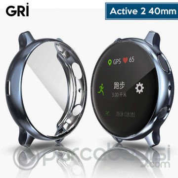 Ally SM Galaxy Watch Active 2 40mm R830 Slim 360 Koruma Silikon Kılıf