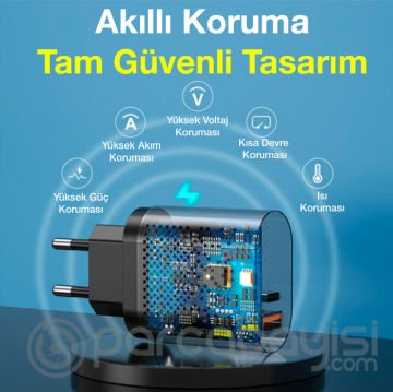 USLİON 20W USB QC3.0 Şarj PD3.0 Hızlı Şarj Aleti Şarj Başlık