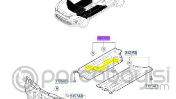 Kia Rio Alt Muhafaza Bakaliti Sağ Orjinal | 84225H8100