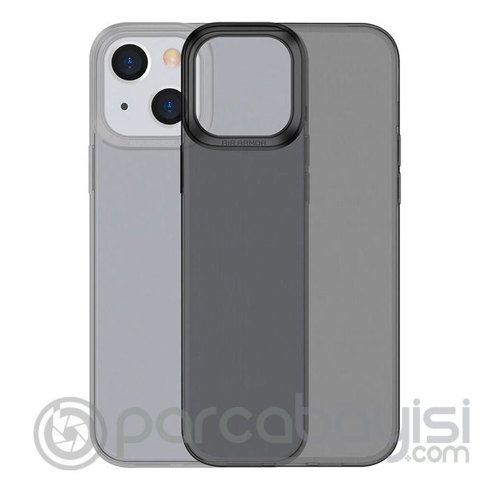 Baseus Simple Case iPhone 13 6.1inç İnce Silikon Şeffaf Kılıf