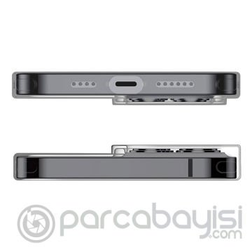 Baseus Simple Case iPhone 13 6.1inç İnce Silikon Şeffaf Kılıf