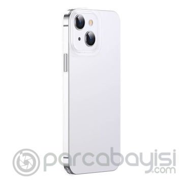 Baseus Simple Case iPhone 13 6.1inç İnce Silikon Şeffaf Kılıf