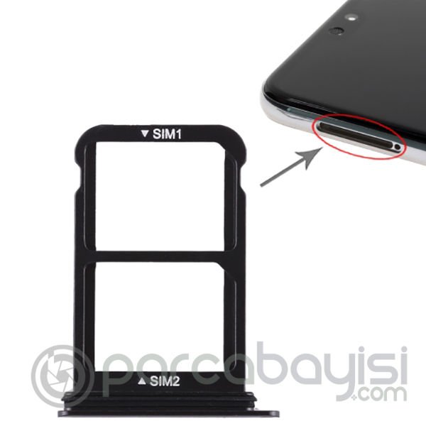 Huawei P20 Sim Kart Kapağı Tutucu( Çift Sim)