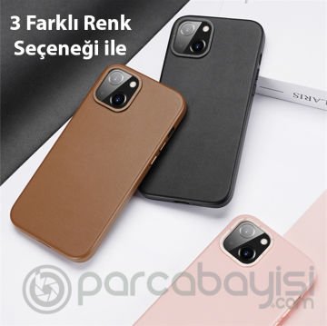 Dux Ducis Grit Series iPhone 14 Plus 6.7inç Premium MagSafe Uyumlu Kılıf