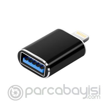 ALLY iPhone iPad Lightning Otg Adaptör Flash Klavye Aparat