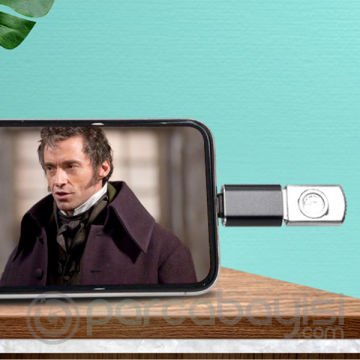 ALLY iPhone iPad Lightning Otg Adaptör Flash Klavye Aparat