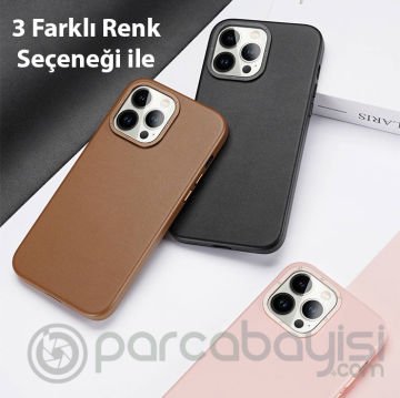 Dux Ducis Grit Series iPhone 14 Pro Max 6.7inç Premium MagSafe Uyumlu Kılıf
