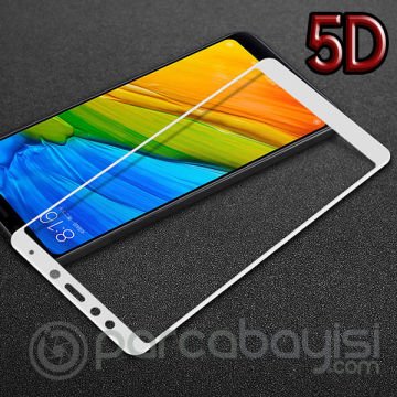 Xiaomi Redmi 5, 5d Kavisli Full Kırılmaz Cam Ekran Koruyucu