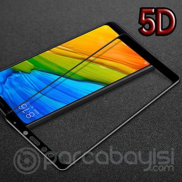 Xiaomi Redmi 5, 5d Kavisli Full Kırılmaz Cam Ekran Koruyucu