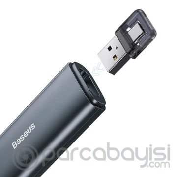 Baseus Orange Dot Projeksiyon Sunum Kırmızı Lazer İşaretçili Pilli Uzaktan Kumanda Presenter