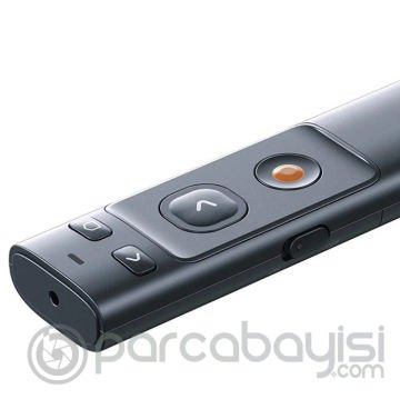 Baseus Orange Dot Projeksiyon Sunum Kırmızı Lazer İşaretçili Pilli Uzaktan Kumanda Presenter