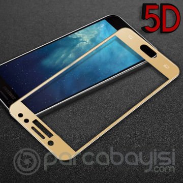 Galaxy J5 Pro J530 2017 İçin 5d Kavisli Full Kırılmaz Cam Ekran Koruyucu