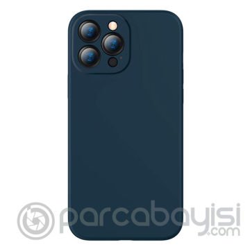 Baseus Liquid iPhone 13 Pro Kılıf Kamera Korumalı İçi Kadife Silikon Kılıf