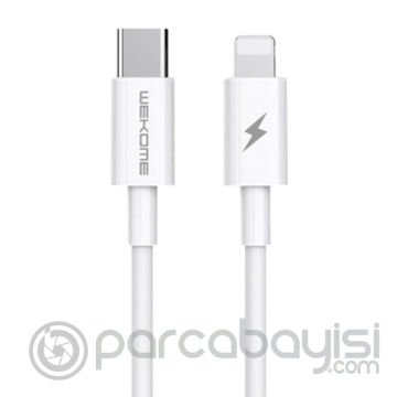 Wekome TYPE-C TO iPhone PD 20W Hızlı Şarj Kablosu 1.2M