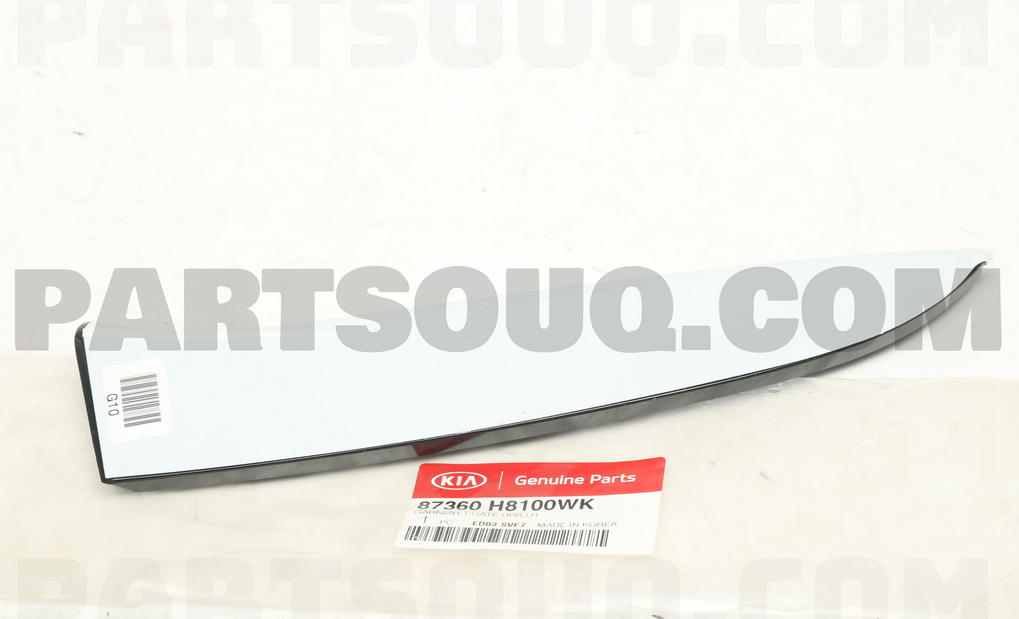 Kia Rio Bagaj Plastiği Üst Sol Orjinal | 87360H8100Wk