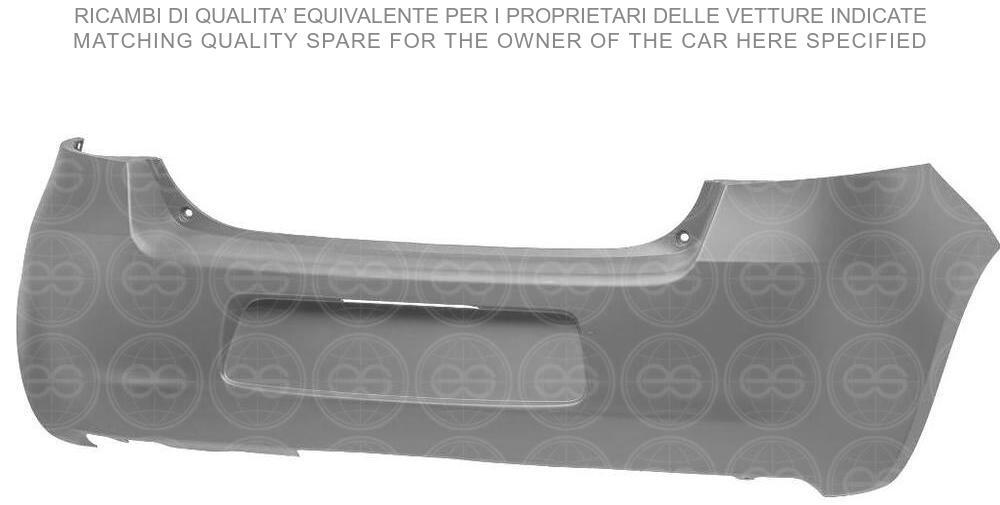 2006-2008 YARIS TOYOTA TAMPON ARKA | 161.04.9620 | 521590D976