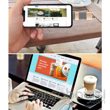 ALLY İPhone 32GB Flash Drive OTG Usb Bellek +Micro USB Android