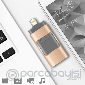 ALLY İPhone 32GB Flash Drive OTG Usb Bellek +Micro USB Android