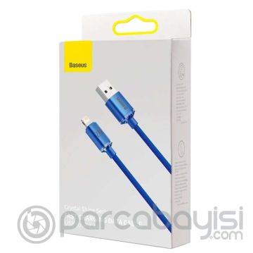 Baseus Crystal Shine USB to Lightning Hızlı Şarj iPhone Kablo 2 mt