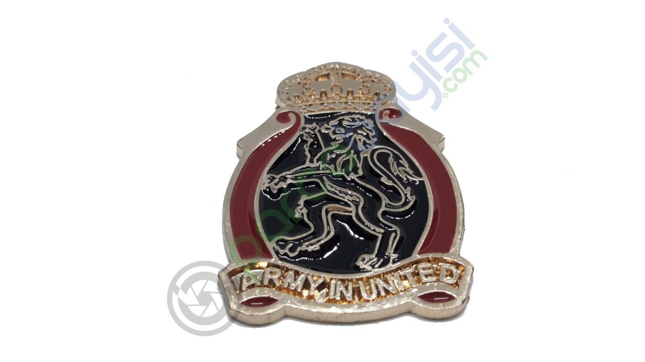 Army İn United Metal 3D Amblem Logo Orjinal Kalite