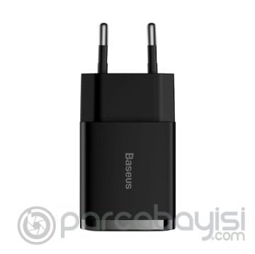 Baseus Compact Dual USB Çıkışlı 10.5W Hızlı Şarj Cihazı