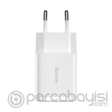 Baseus Compact Dual USB Çıkışlı 10.5W Hızlı Şarj Cihazı