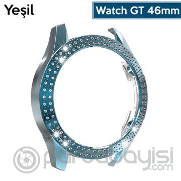 ALLY Huawei GT2 46mm Diamond Taş İşlemeli Bumper Kılıf