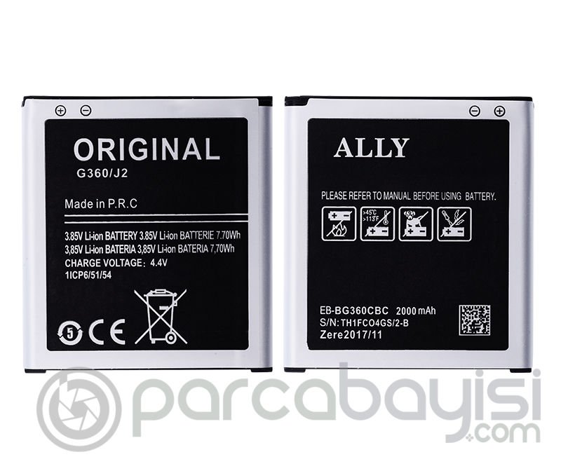 Ally Samsung Galaxy J200 Core Prime G360 B-Bg360cbc İçin Pil Batarya
