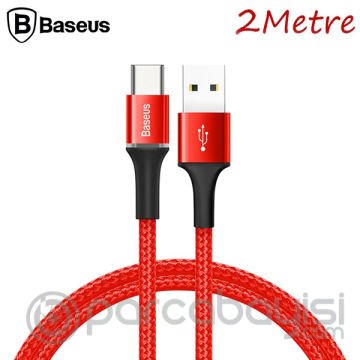 Baseus Halo Usb Type-C 2.0A Hızlı Şarj 2METRE Usb Şarj Kablosu
