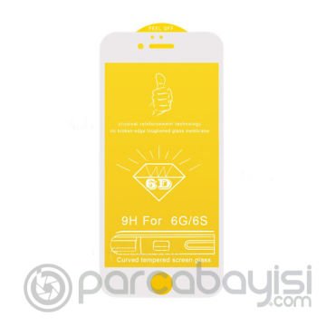 İphone 6plus İphone 6s Plus 6d Kavisli Full Kırılmaz Cam Ekran Koruyucu