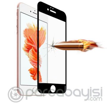 İphone 6plus İphone 6s Plus 6d Kavisli Full Kırılmaz Cam Ekran Koruyucu
