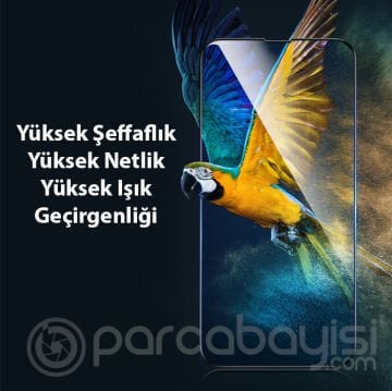 Baseus iPhone 13 Pro Max 6.7 0.3mm Tempered Full-glass Cam Ekran Koruyucu 2 Adet Set