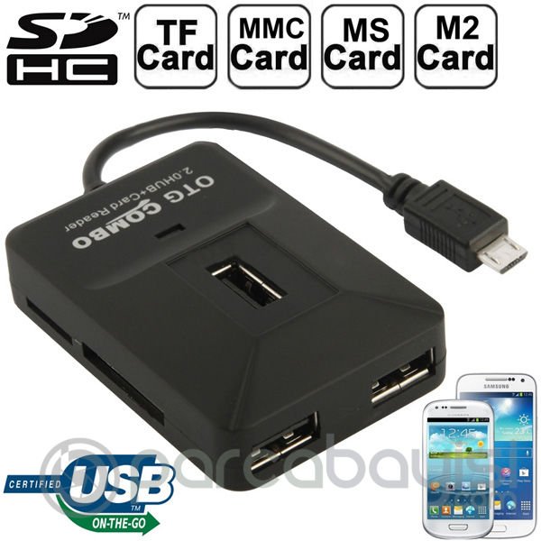 Ally 5in1 Micro Tf.Ms.Sd Usb Kart Okuyucu 3xusb Otg Port