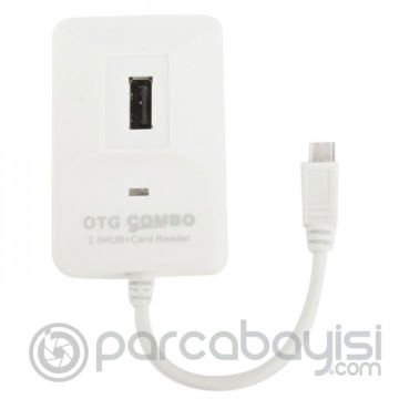 Ally 5in1 Micro Tf.Ms.Sd Usb Kart Okuyucu 3xusb Otg Port