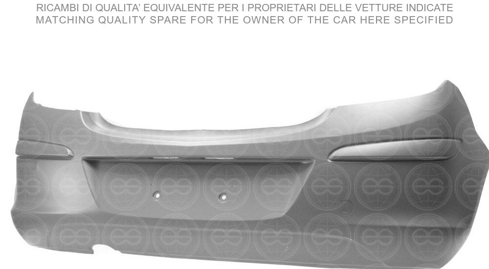 TAMPON ARKA 3 KAPI ASTARLI OPEL CORSA D 2011-2014 | 13179893 | 13179893