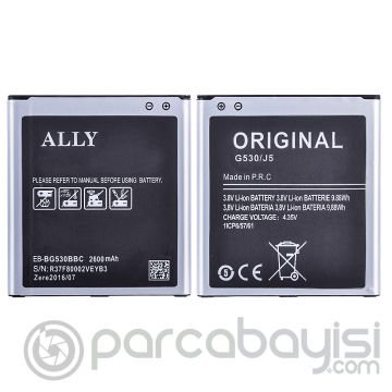 Ally Samsung Eb-Bg530bbc Galaxy J5 J500,G530,J3, J2 Pro J250 İçin Pil Batarya