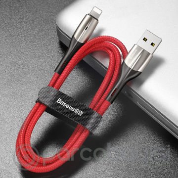 Baseus Horizontal İPhone 14-13-12 11,  2 Metre Uzun Şarj Usb Kablosu