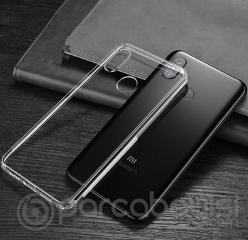 Xiaomi Redmi 6 Pro,A2 Lite Slim Fit Soft Kamera Korumalı Silikon Kılıf