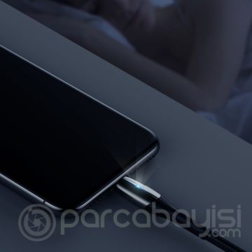 Baseus Horizontal İPhone 14-13-12 11,  2 Metre Uzun Şarj Usb Kablosu