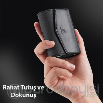 Dux Ducis Mix Series Apple Airpods 3 için Premium Mıknatıslı Deri Kılıf