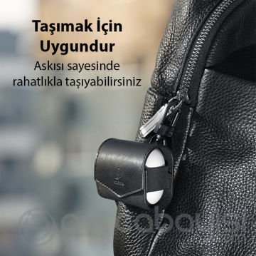 Dux Ducis Mix Series Apple Airpods 3 için Premium Mıknatıslı Deri Kılıf