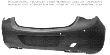 TAMPON ARKA 4 SENSÖRLÜ ASTARLI OPEL ASTRA J 2009> | 13264420 | 13264420